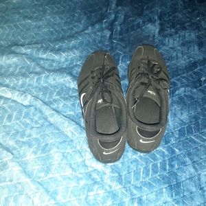 Black Nike sneakers